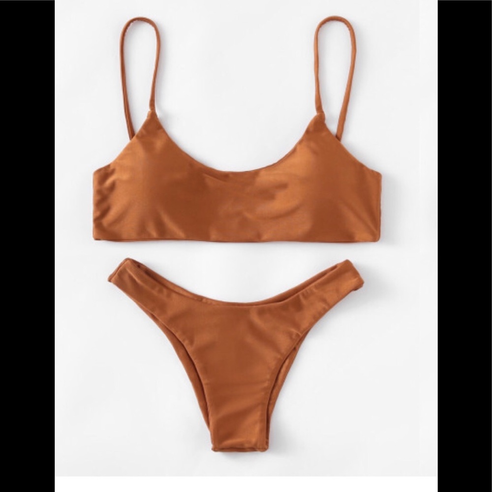 Never worn two piece.